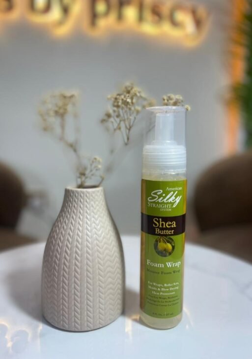 American Silky Straight System Shea Butter Foam Wrap