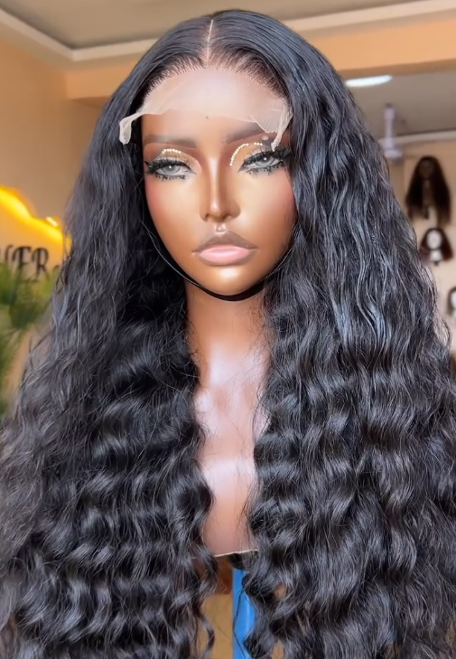 Raw Donor Deep Wave Unit (5×5 Closure) - 350grams