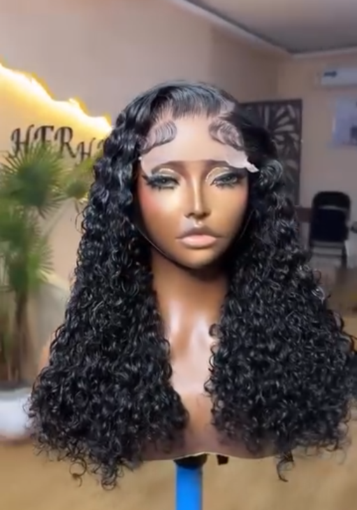 16” Pixie Curls Unit with (5×5) Closure (DD)